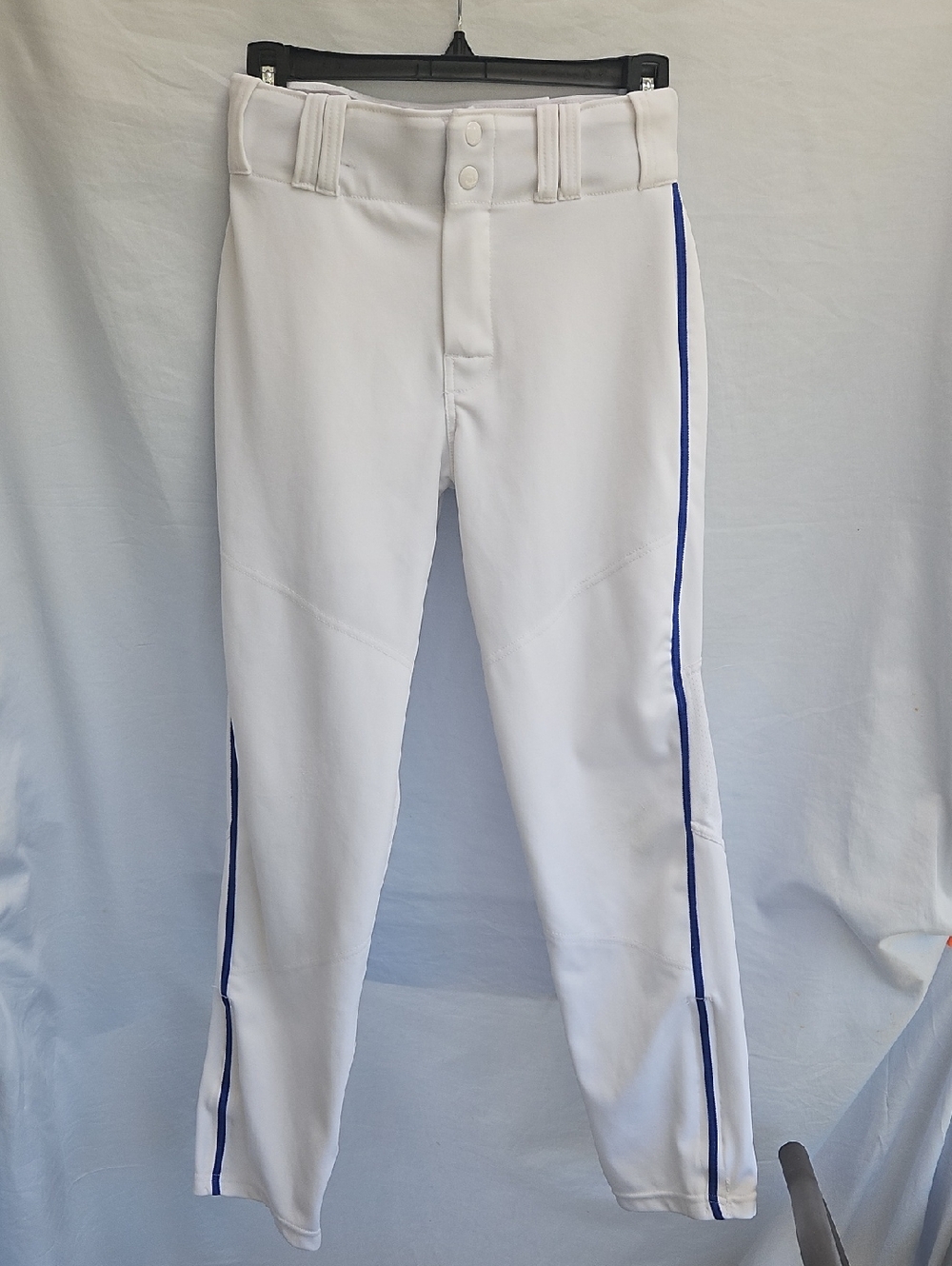 Alleson Athletic Baseball Pants with Blue Stripe.    Sz Med